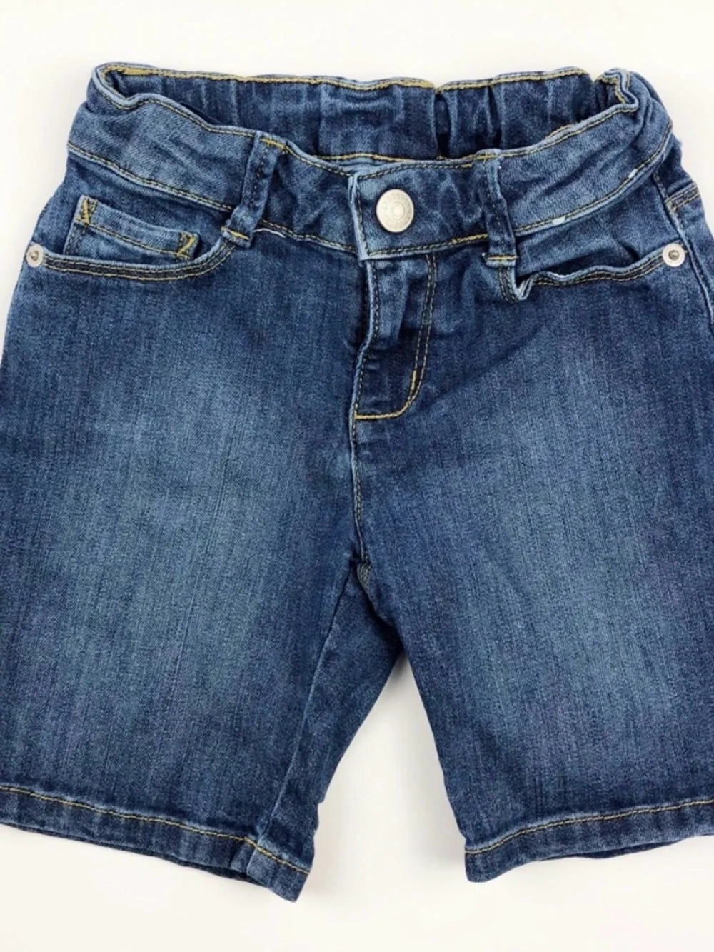 Gymboree Short Sleeve Polo Shirt & Jean Shorts Outfit Size 4:5